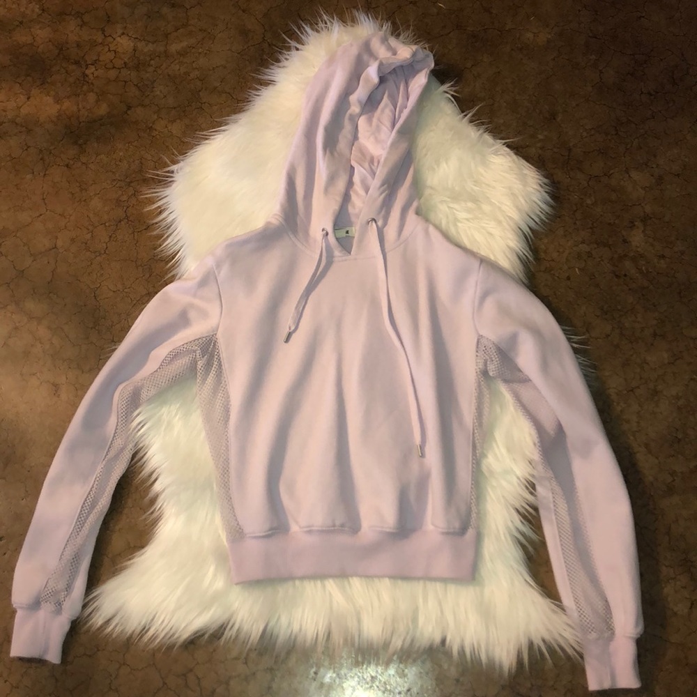 Garage crop hoodie